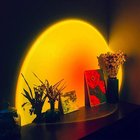 Sunset Lamp Modern Rainbow Sunset Projection Lamp for Bedroom Decor