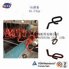 gl clip, gl rail clip, rail clip, railway clip, fastening clip, spring clip, elastic clip, elastic rail clip