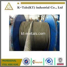 China good price stock elevator steel wire rope for elevator 8x19S+fibre core 13mm for left with SGS certification supplier