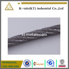 China SUS304 316 6*19+fc stainless steel cable for tow made in china with cheap price supplier