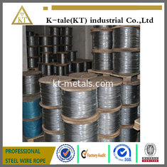 China 1x7 various steel wire rope used on aircraft Cable supplier