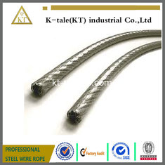 China Plastic Coated PE PVC Covered Stainless Steel Rope supplier