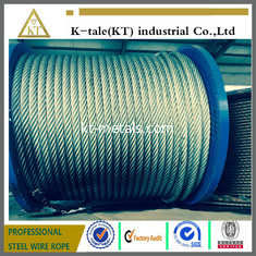 China 8x19+IWRC Steel Wire Rope for elevator Used In Construction Of Transmission Line in china supplier