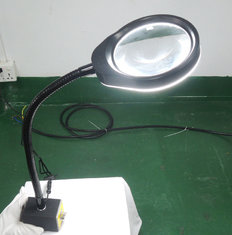 China Wholesale Multi-function Magnetic base with LED lamp Magnifier supplier