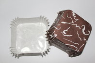 Dark Brown PET film paper Square baking Cup/Paper Square Cake Cup Wholesales