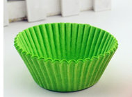 Hot sale Green Color Greaseproof paper baking cup manufacturer in China