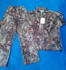 Camouflage Reusable Raincoat with Jacket and Pant