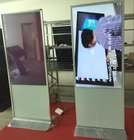 43 inch standing lcd advertising display with android touch screen