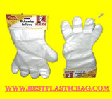 LDPE HDPE disposable PE gloves for medical using