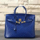 high quality  35cm beige women ostrich grain leather design bags top selling handbags L-RB4-17