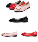 Factory direct sell women brand flat shoes pale light pointy shoes kidskin foldable shoes priviate label shoes BS-07