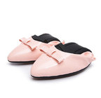 Factory direct made women shoes brand shoes pointy shoes kidskin foldable flat shoes priviate label shoes BS-08