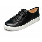 high quality women and men black genuine cowhide shoes sneakers shoes trainers BS-B1