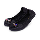 women big yard shoes 30 to 43 size children shoes sheepskin stylish comfortable shoes foldable ballet shoes flat shoes