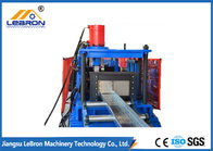 Blue Color PLC Control Automatic Cable Tray Roll Forming Machine Long Time Service