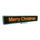 LED Message Sign Display,Edit by PC/Rechargeable/Mulit-language 550mm Yellow Color