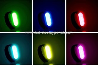 China wholesale  LED Safety Bracelet For Running At Night  LED Gift Band  rechargeable with usb cable Fully adjustable supplier