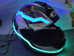 China 2019 new design custom  hot sale popular glow in the dark LED light up motorcycle helmet tape super cool look for motor supplier