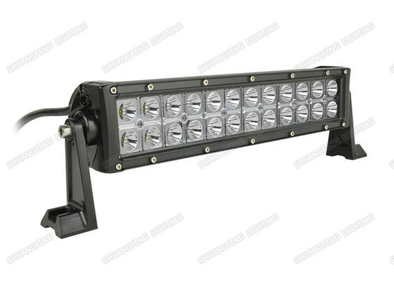 China 13.5 Inch 72W Cree Double Row LED Light Bar 10 - 30V  6000K PC Lens Anti Corrosion supplier