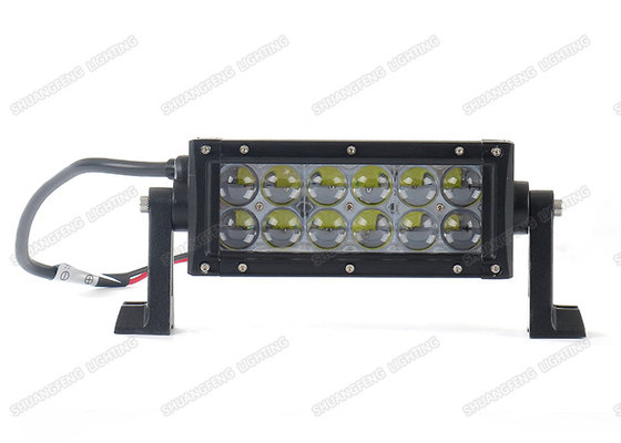 China 12 pcs × 3W CREE Double Row Led Light Bar 36W 12v 24v 4D For SUV Offroad AUT supplier
