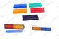 Multi Color Automotive Lighting Accessories 3'' 6 '' Black Amber LED Light Bar Cover supplier