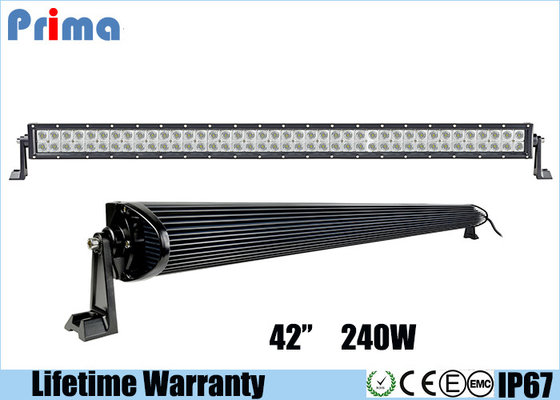 China Double Row Combo 42 Inch LED Car Light Bar High Bright 240W DC 9V - 32V supplier