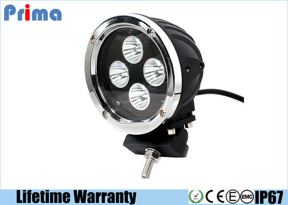 China 40W Spot / Combo CREE Round Driving Lights Die Cast Aluminum Housing supplier