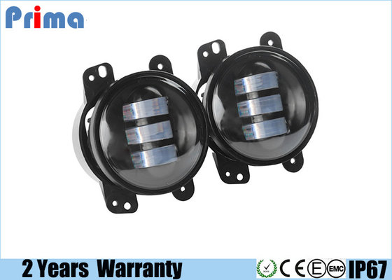 China 30W 4 Inch Cree LED Jeep Headlight For Jeep Wrangler IP67 Waterproof supplier