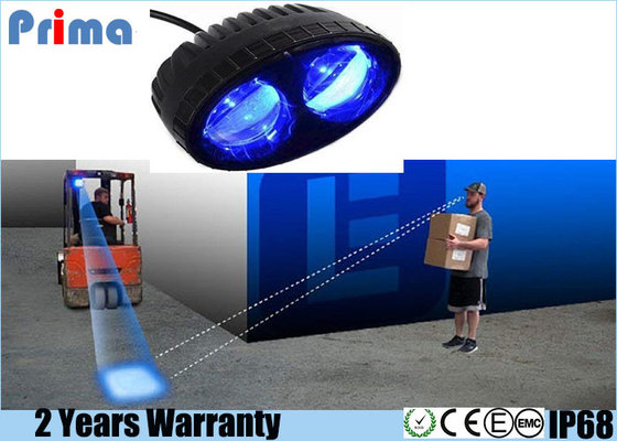 China Cree Blue Spot Forklift LED Warning Lights , 8W High Intensity Safety Light supplier
