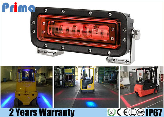 China 18 Watt Red / Blue Line Forklift Safety Light Safety Zone For Forklift supplier