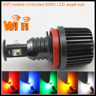 Wifi control 32W RGB H8 LED angel eyes marker headlight for BMW E92 E60 E61 E63 E70 X5 E71