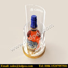 Ledpos Acrylic Chivas Bottle Glorifier with Golden Base