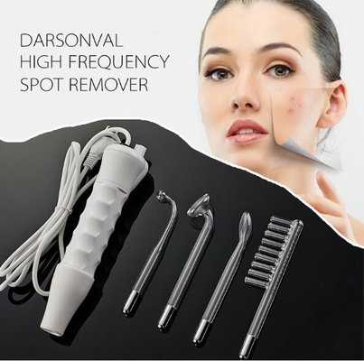 China Handheld High Frequency Infrared Darsonval Spot Acne Remover Face Hair Body Skin Care Spa Beauty Acne Treatment Machine supplier