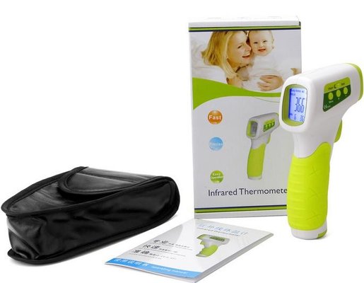 China Digital LCD Baby Forehead Infrared Thermometer Body Temperature CE supplier
