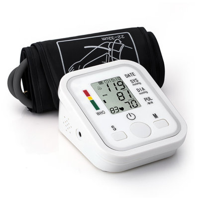 China Digital Upper Arm Blood Pressure Pulse Monitors Portable W/Cuff Sphygmomanometer supplier