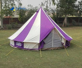 multicolor cotton canvas bell tent camping tent glamping tent safari tent
