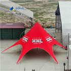 16m single peak star tent with customized printing no side wall