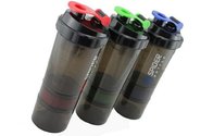 Promotional new design plastic protein  Shaker  water bottle joyshaker, Plastic shaker bottle with metal ball