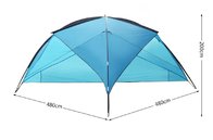 Beach Tent,Beach Canopy Sun Shelter POP UP Tent 3-8 People Large Canopy Tent UV Protection Camping Fishing Tent(HT6006)