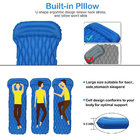 Ultralight Sleeping Pad - Ultra-Compact Camping Sleeping Pad with Pillow Air Sleeping Mattress for a Better Camp(HT1607)