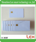 ISO7816 Printable RFID IC White FM 4442 contact Chipcard For Access Control and Custom Business PVC Card