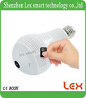 130W Bulb Lamp Wireless WiFi IP Camera Panoramic FishEye Home Security CCTV Camera Support 128GB