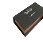 luxury eyelash box black gold lash packaging box custom eyelash magnet paper box