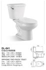 Bathroom Two Piece Toilets Ceramic Water Closet (DL-041)