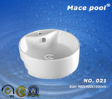 Sanitary Wares White Ceramic Basin for Bathroom Hand Wash (021)