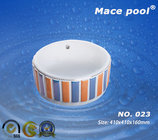 Sanitary Wares Colors Ceramic Basin for Bathroom Hand Wash (023)