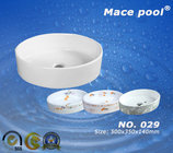 Well Sold Sanitary Wares Round Bathroom Art Basin for Hand Washing (029)