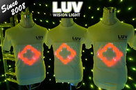 led t shirt be different!!! EL t shirt Flashing / Sound Activated/Light Up Down /Music Party LED