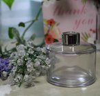 Luxury Fragrance Home Office Decoration Round 50ml Reed Diffuser Glass Bottle
