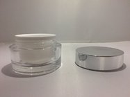 High Quality Personal Care Cosmetic Round Acrylic 30ml Cream Jar with Lid